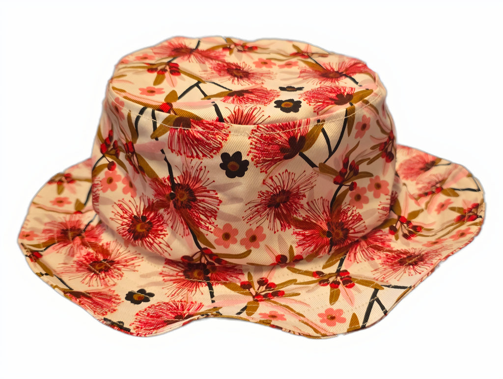 Childrens bucket hat - Native Flora