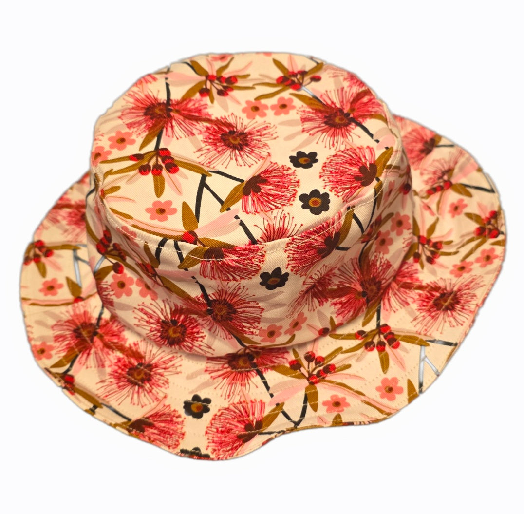 Childrens bucket hat - Native Flora