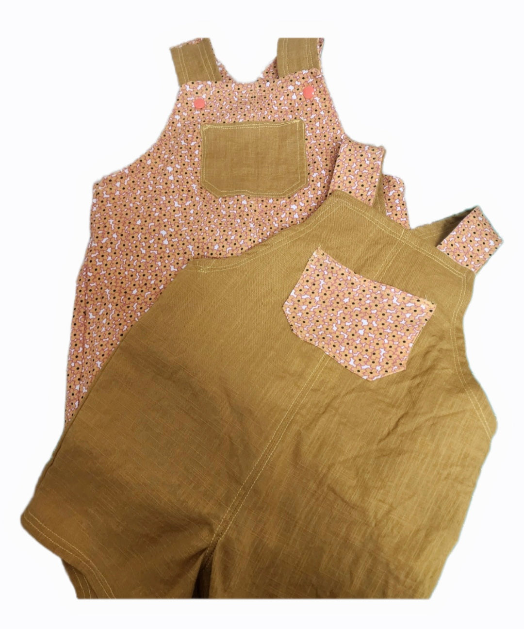 Adaptive Childrens Overalls - Native Flowers