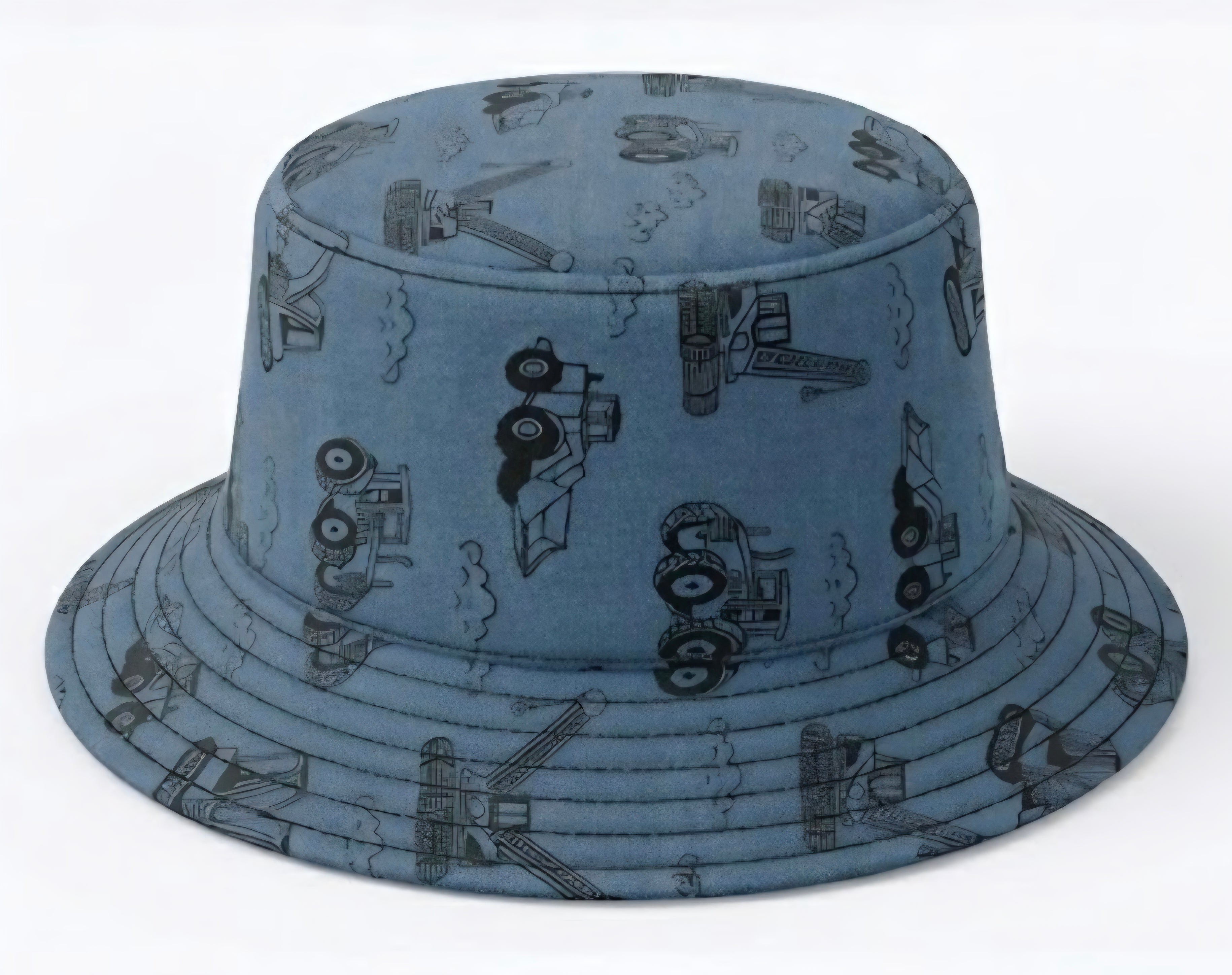 Childrens Bucket hat - Diggers