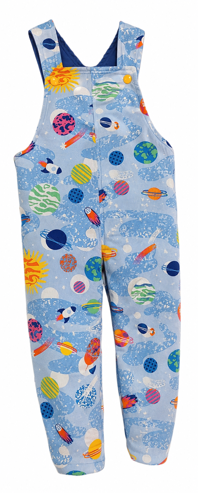 Adaptive childrens overalls - planets